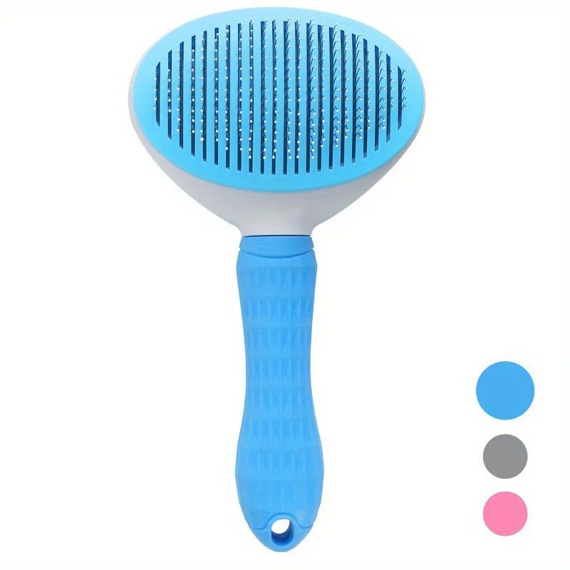 Tysons Corner Quick-Clean Pet Grooming Brush.