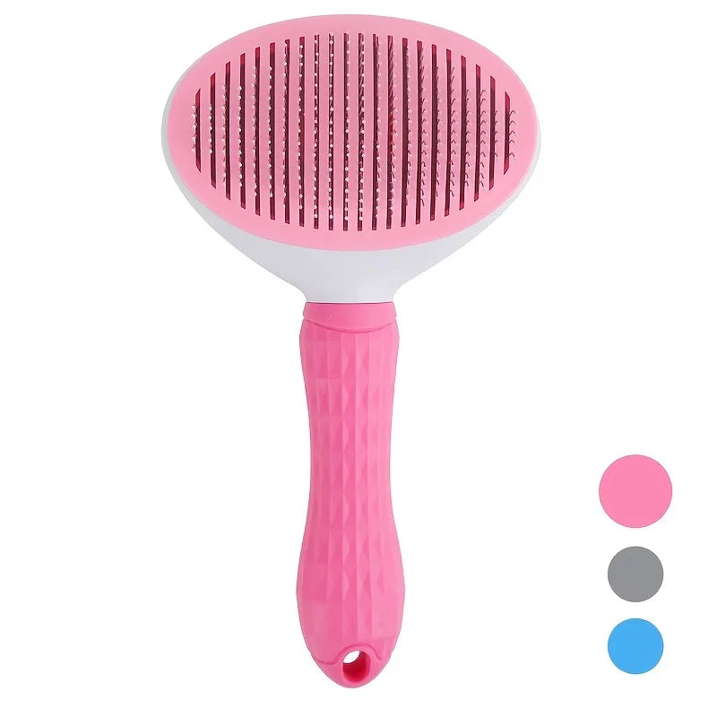 Tysons Corner Quick-Clean Pet Grooming Brush.