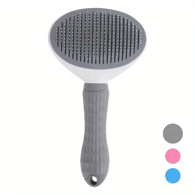Tysons Corner Quick-Clean Pet Grooming Brush.